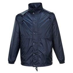 Huski Stratus Rain Jacket Large Navy