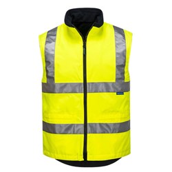 Portwest Hi-Vis Reversible Vest 3XL Yellow