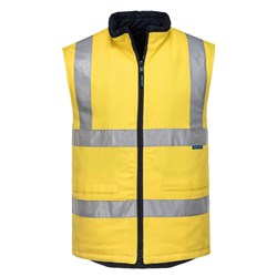 Portwest Hi-Vis Reversible Vest 2XL Yellow