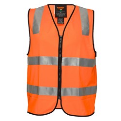 Portwest Hi-Vis Zipped Vest Large Orange