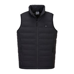 Portwest Ultrasonic Heated Tunnel Vest Extra Large Black