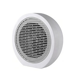 Nero Globo Fan Heater White