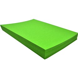 Rainbow Spectrum Board 510x640mm 220 gsm Lime 100 Sheets