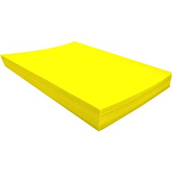 Rainbow Spectrum Board 510x640mm 220 gsm Yellow 100 Sheets