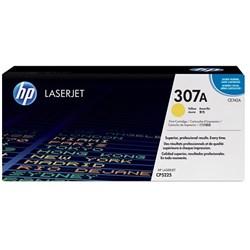 HP 307A LaserJet Toner Cartridge Yellow CE742A