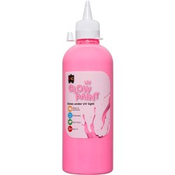 EC UV Glow Paint 500ml Pink